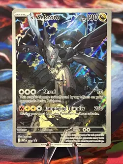Pokemon TCG N’s Zekrom #031 Black Star Promo Full Art Ascended Heroes Promo NM/M - Image 1