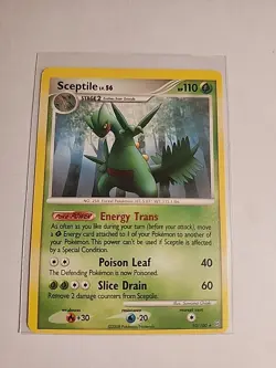 Pokemon TCG Sceptile 10/100 Diamond & Pearl Stormfront Non-Holo - Image 1
