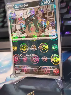 Garbodor 060/086 - S&V: White Flare Uncommon Pokeball Holo - Pokemon TCG (NM) - Image 2