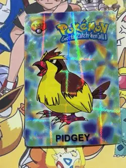 Pokemon Vintage Pocket Monsters Vending HOLO Prism Sticker 1998 Nintendo Japan - Image 1