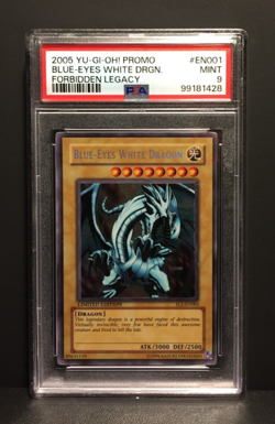 Blue-Eyes White Dragon | Secret Rare | 2005 FL1 | PSA 9 Mint | english Yu-Gi-Oh - Image 1