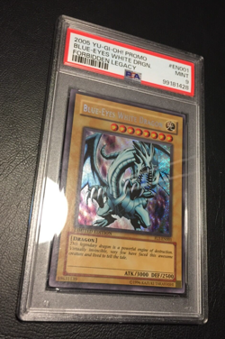 Blue-Eyes White Dragon | Secret Rare | 2005 FL1 | PSA 9 Mint | english Yu-Gi-Oh - Image 3