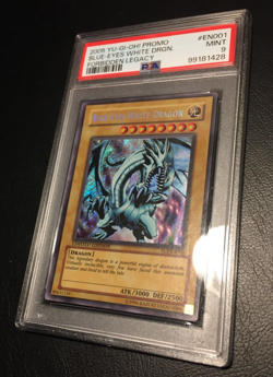 Blue-Eyes White Dragon | Secret Rare | 2005 FL1 | PSA 9 Mint | english Yu-Gi-Oh - Image 4