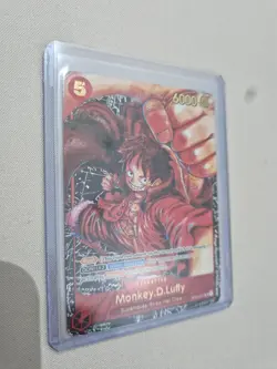 One Piece CCG Monkey D Luffy ST01-012 SR - English - Pack straight to top loader - Image 2