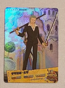 Roronoa Zoro SR OP-DR-FM01-068 One Piece Anime Trading Card TCG CCG - Image 1
