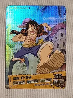 Monkey D Luffy SR OP-DR-FM01-052 One Piece Anime Trading Card TCG CCG - Image 1
