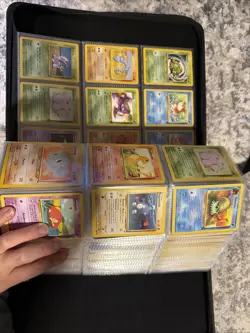 900 Pokemon Vintage Cards And Modern Rare Blinder Cards Collection Lot - Image 1