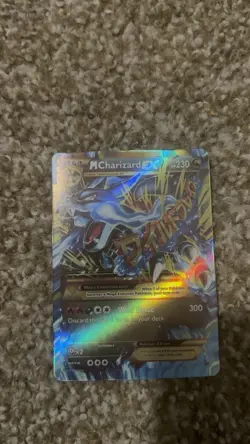 Pokemon M Charizard EX Full Art Holo Mega 108/106 Dragon Card English - Image 1
