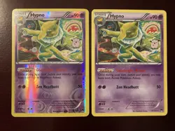Hypno 51/122 XY BREAKPoint Reverse Holo & Regular Rare Pokemon TCG Card NM - Image 1