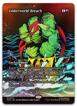 Underworld Breach (Borderless) #10 (Foil) (NM) PZA Magic MTG - Image 1