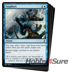 Snapback X4 M/NM Magic: The Gathering MTG Time Spiral Remastered - Image 1
