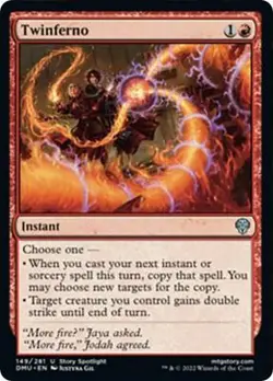 Twinferno NM Foil Uncommon - Image 1