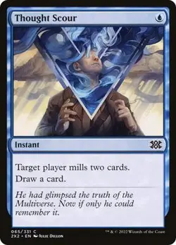 Thought Scour Near Mint 65 Double Masters 2022 Reg - Image 1