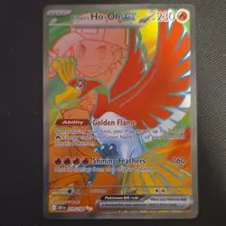 Pokemon Ethan's Ho-Oh ex Ultra Rare 209/182 Sv10 Destined Rivals EN - Image 1