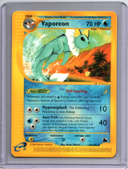 Pokemon - Vaporeon - 33/144 - Skyridge - Image 1