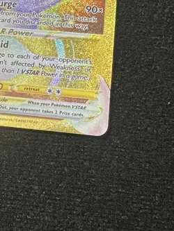 Mewtwo VSTAR Gold Secret Rare 086/078 Pokemon GO NM/M Sleeve Since Day 1 - Image 2