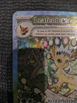 Leafeon EX | 144/131 | NEAR MINT | FULL ART | Prismatic Evolutions | Pokemon - Image 2