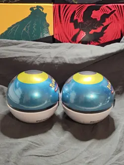 2 Moon Ball Tins B25/D25 - Pokemon TCG 2025 Pokeball Tin -SEALED-FAST SHIPPING!! - Image 2