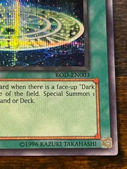 Yugioh Sage's Stone ROD-EN003 Secret Rare Promo NM/LP - Image 5