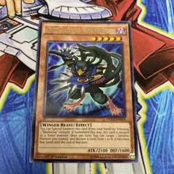 Yugioh - Assault Blackwing - Kunai the Drizzle DOCS-EN018 1st Edition NM X1 - Image 1