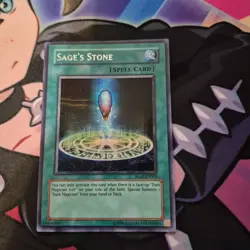Yugioh Sages Stone ROD-EN003 Secret Rare Reshef of Destruction Promo - LP - Image 1