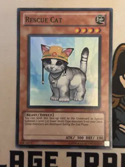 Yu-Gi-Oh! TCG - Rescue Cat - TU03-EN002 - Turbo Pack 3 - Super Rare - Image 2