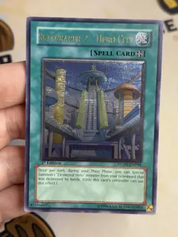 Skyscraper 2 - Hero City STON-EN048 1st Edition Ultimate Rare YuGiOh! NM - Image 2