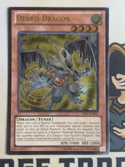 Debris Dragon Ultimate Rare AP01-EN002 YuGiOh! NM (NA PRINT) - Image 3
