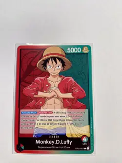 OP01-003 - Monkey D. Luffy- Leader-One Piece TCG English - Image 1