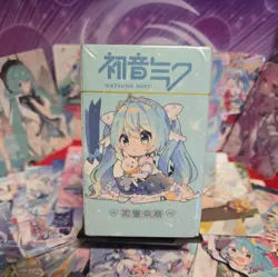 Hatsune Miku Photo Card Box 50 cards NEW/SEALED Colorful Stage FREE SHIPPING - Image 1