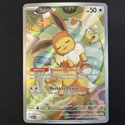 Eevee # 173 Black Star Sv Scarlet & Violet Promo Card Holo Pokemon - Image 1