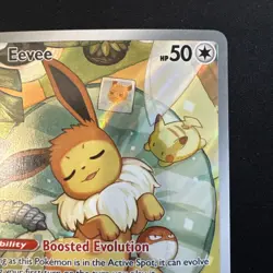 Eevee # 173 Black Star Sv Scarlet & Violet Promo Card Holo Pokemon - Image 3
