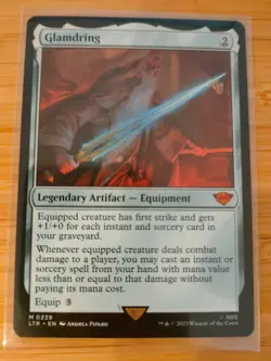 MTG Glamdring 0239 Lord of the Rings M/NM Free UK P&P - Image 1