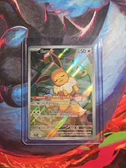 Eevee SVP173 - Prismatic ETB Promo Illustration Rare Holo Pokemon NM - Image 1