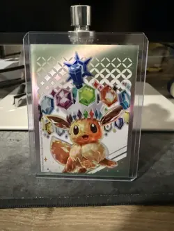 Pokemon Eevee Prismatic Evolutions Promo 173 - Comes With Sleeve And Plastic Cov - Image 2