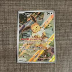 Pokemon TCG Eevee 173 Holo Promo Prismatic Evolutions ETB - Image 1