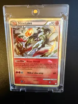 Ninetales 7/23 - Rare Holo - Pokemon TCG HeartGold & SoulSilver Set 7/123 - Image 1