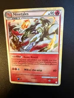 Ninetales 7/23 - Rare Holo - Pokemon TCG HeartGold & SoulSilver Set 7/123 - Image 2