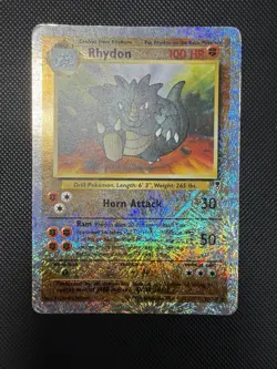 Rhydon 38/110 Legendary Collection Reverse Holo Pokemon Card MP - Image 3