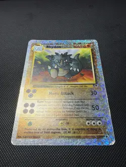 Rhydon 38/110 Legendary Collection Reverse Holo Pokemon Card MP - Image 4