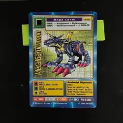 Metalgarurumon - St-85 - Swedish Promo - Digimon - Digimoncard - Tcg-card - Image 1