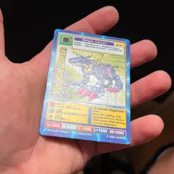 Metalgarurumon - St-85 - Swedish Promo - Digimon - Digimoncard - Tcg-card - Image 3