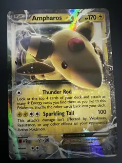 Ampharos EX 27/98 XY Ancient Origins Ultra Rare Pokemon TCG - Mint Card - Image 1