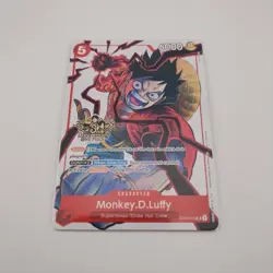 3rd Anniversary Monkey D. Luffy ST01-012 Alt Art Promo One Piece Card Game ENG - Image 1