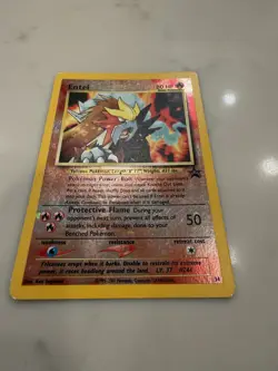 Pokemon TCG Entei Black Star Promos Holo Card 34 Wizards Black Star Promos - Image 2