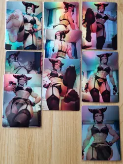 Juri Han Spicy Lot (9 Cards) Double Sided - Image 1