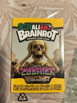 ITALIAN BRAINROT CARD PROMO GIANREDAZIO NAZIONALE EDIZIONE LIMITATA RARA - Image 2