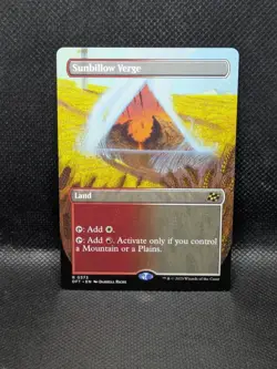 MTG Sunbillow Verge (Borderless) - Aetherdrift (DFT) #373 Magic the Gathering - Image 1