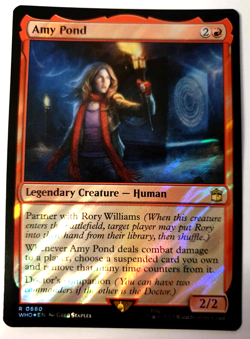 MTG: Doctor Who - Amy Pond - Surge FOIL Rare - 0680 NM - Image 1