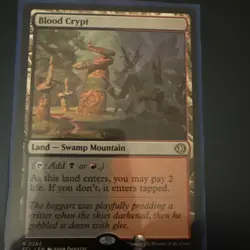 Blood Crypt Lorwyn Eclipsed Regular MTG Magic The Gathering NM - Image 1